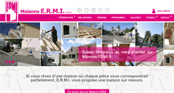 Desktop Screenshot of maisons-ermi.fr