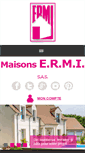 Mobile Screenshot of maisons-ermi.fr